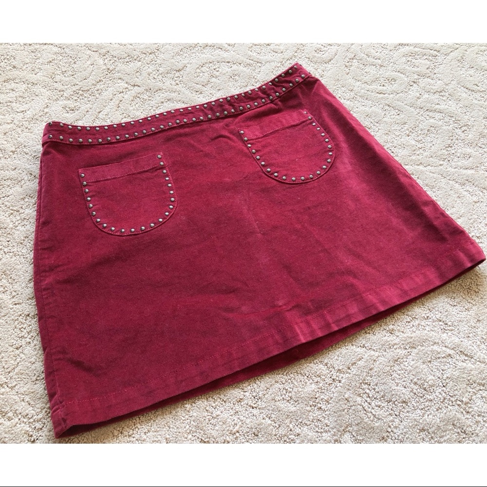 Gorgeous Deep Red Skirt